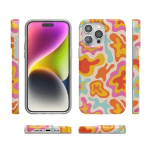 Tropical Color Splash | Abstract Retro Case