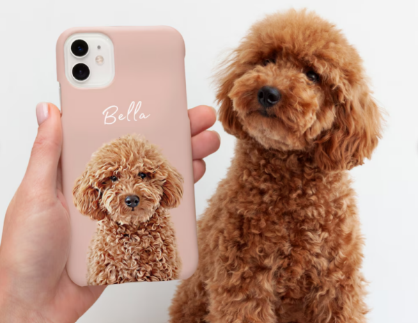 Custom Pet Phone Case Using Pet Photo Name Custom Dog Phone Case Custom Cat Phone Case Personalized Phone Case Cat iPhone Case